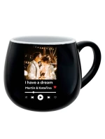 Hrneček s vlastním odkazem na oblíbenou písničku Hrneček s vlastním odkazem na oblíbenou písničku