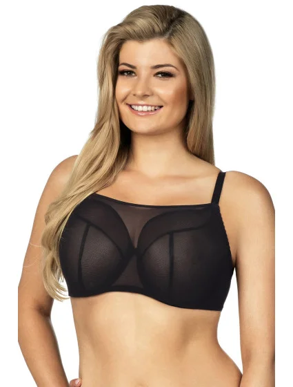 Dámska podprsenka 131 Black - LupoLine Dámska podprsenka 131 Black - LupoLine