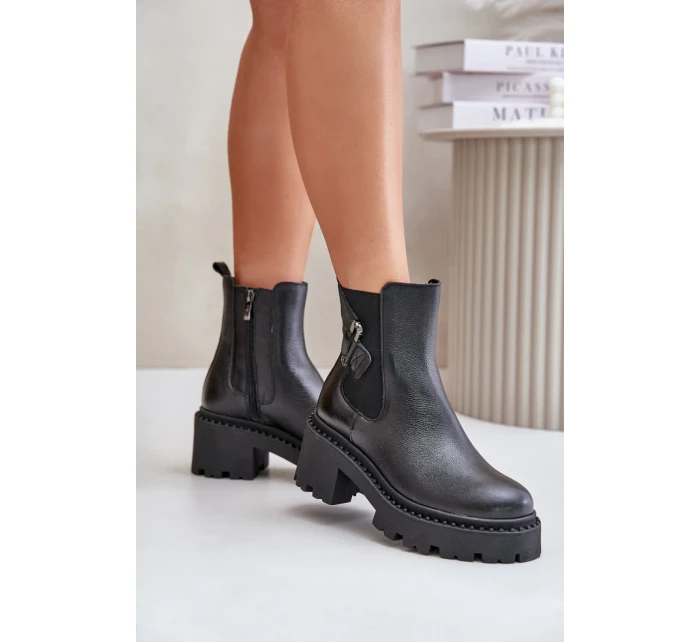 Topánky na podpätku model 202816 Step in style Topánky na podpätku model 202816 Step in style