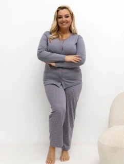 ~Plus Size Pyžamo model 221198 Forever Pink