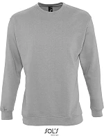 SOL'S New Supreme Unisex mikina 25.3250 šedá melírovaná