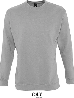 SOL'S New Supreme Unisex mikina 25.3250 šedá melírovaná