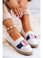 Dámské slipon espadrilky Big Star model 21580397 bílá a tmavě modrá - Big Star Shoes