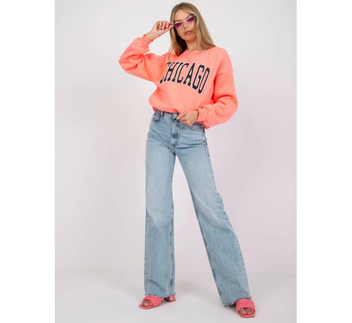 Mikina EM BL 617 C.29X fluo ružová