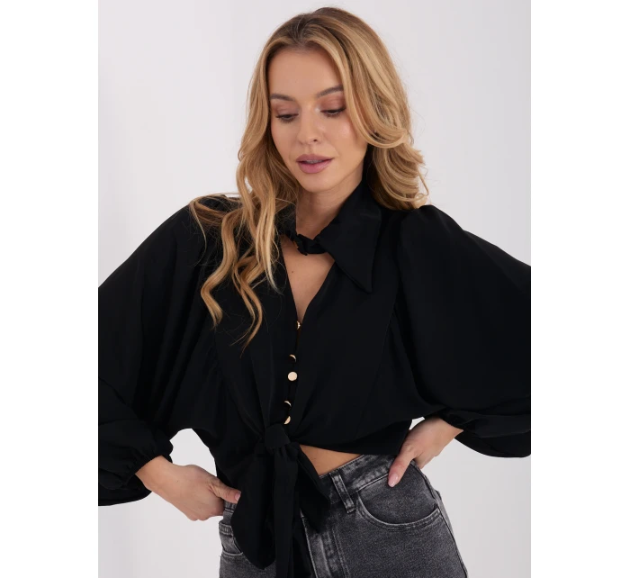 Blúzka MI BZ 3304.12 čierna