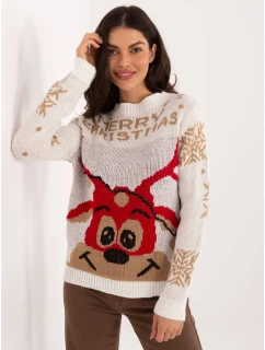 Sweter MI SW model 21791138 ecru - FPrice