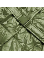 Zelená dámská oversize vesta model 17099462 - KAMADA