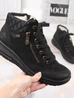 Nepromokavé kožené zateplené boty W model 21301554 - Rieker