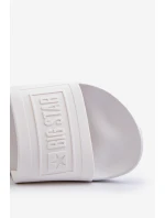 Klapki Męskie Big Star NN174651 Białe