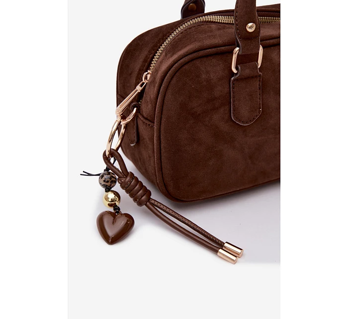 Malá Eko semišová kabelka typu kufřík Annelle