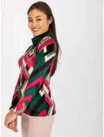 Halenka DHJ BZ tmavě zelená model 17407804 - FPrice Halenka DHJ BZ tmavě zelená model 17407804 - FPrice