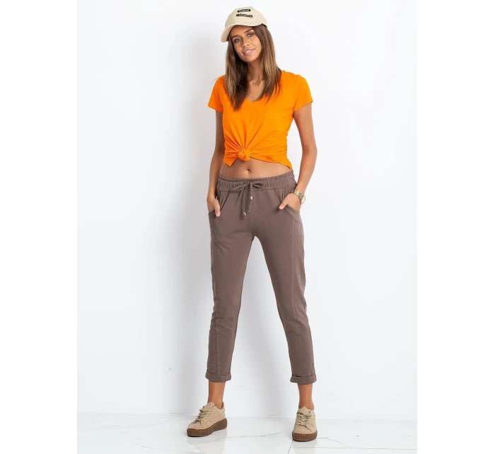 Tepláky RV DR 3589.07X hnedá Tepláky RV DR 3589.07X hnedá