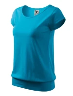 Dámske tričko City tyrkysová