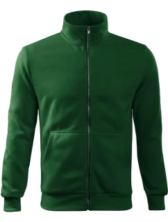 Adventure mikina pánská lahvově zelená