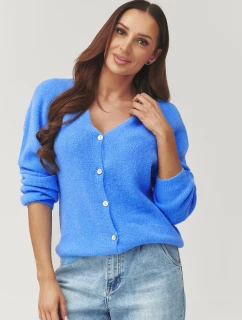 Zapínanie svetra model 223260 Makadamia