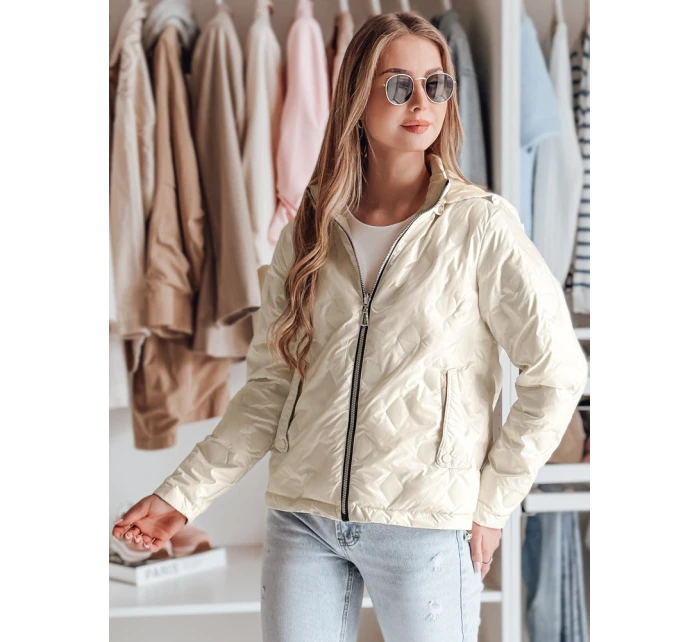 Dámská přechodná bunda bílá Dstreet model 21986740 - FashionStreet