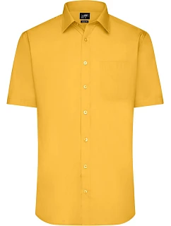 JN 680 Popelínová košile s krátkým rukávem model 22537774 yellow - Daiber