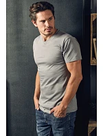 Pánské tričko "Premium" s výstřihem do V 40. sports grey model 22515681 - Promodoro Pánské tričko "Premium" s výstřihem do V 40. sports grey model 22515681 - Promodoro