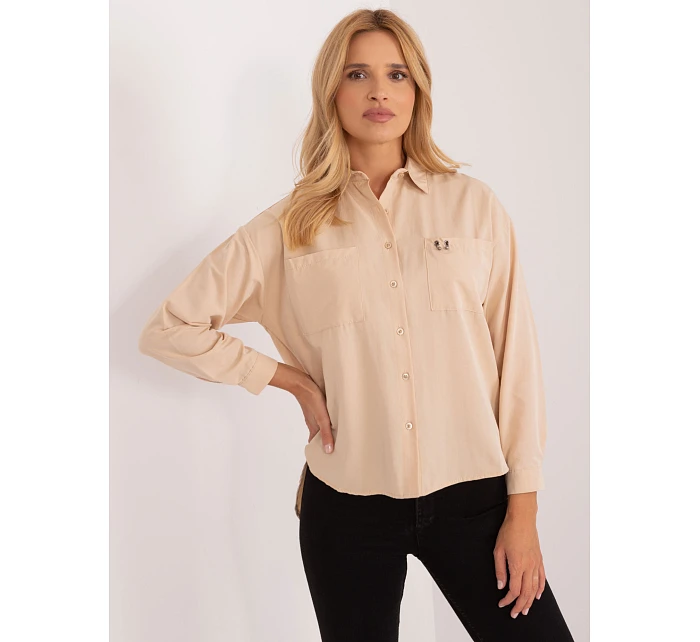 Košeľa BA KS 0317.76 béžová Košeľa BA KS 0317.76 béžová