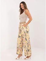 Spodnie IT SP model 22074627 żółty - FPrice Spodnie IT SP model 22074627 żółty - FPrice