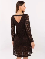 Sukienka MI SK model 21768475 brązowy - FPrice Sukienka MI SK model 21768475 brązowy - FPrice