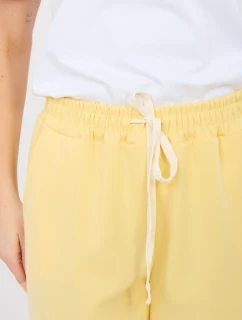 Nohavice MI SP P6845.68 svetložltá