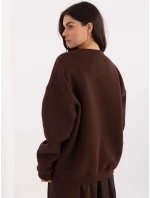 Mikina MJ BL H2519.34 tmavohnedá Mikina MJ BL H2519.34 tmavohnedá