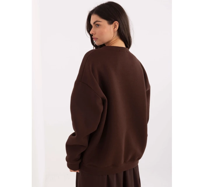 Mikina MJ BL H2519.34 tmavohnedá Mikina MJ BL H2519.34 tmavohnedá