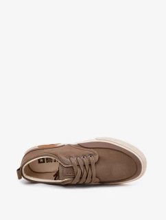 Pánske textilné tenisky Big Star - khaki