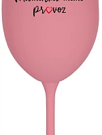 MAMA MIMO OBJEDNÁVKU - ružový pohár na víno 350 ml