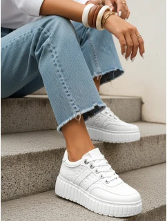 Sneakersy damskie na białe model 22004837 - FashionStreet