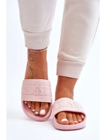 Dámské módní pantofle Big Star model 21611804 Světle růžové - Big Star Shoes Dámské módní pantofle Big Star model 21611804 Světle růžové - Big Star Shoes