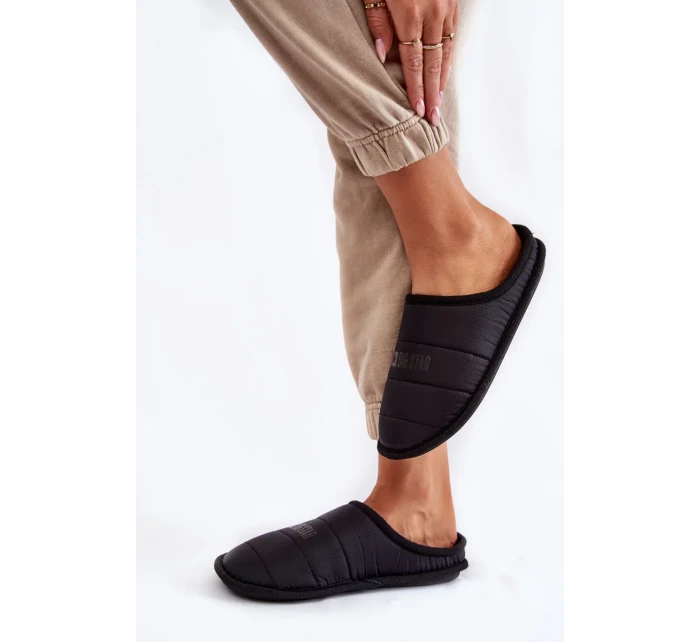 Dámské klasické pantofle Big Star KK274602 Černé Dámské klasické pantofle Big Star KK274602 Černé