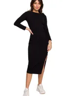 Dámske šaty B219 Čierna - BeWear