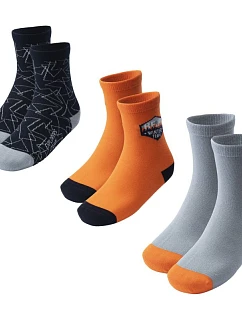 BARICA 3 PACK JRB detské členkové ponožky