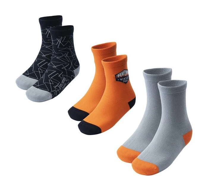 BARICA 3 PACK JRB detské členkové ponožky