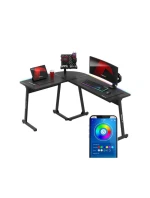 Herní stůl Hero model 21335676 Black RGB - Huzaro