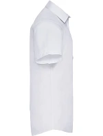 Košile s krátkým rukávem, vzor rybí kost 11. white model 22476040 - Russell Athletic Košile s krátkým rukávem, vzor rybí kost 11. white model 22476040 - Russell Athletic
