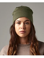 Čiapka Beechfield B 370 Merino 53.0370 oceľovo modrá