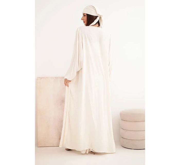 Dámsky viskózový 4-dielny set v boho štýle svetlo béžovej farby Dámsky viskózový 4-dielny set v boho štýle svetlo béžovej farby