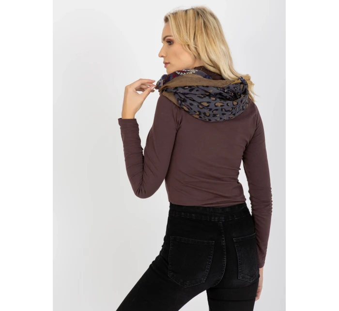 Tunelová šála AT KM model 17714713 šedá - FPrice