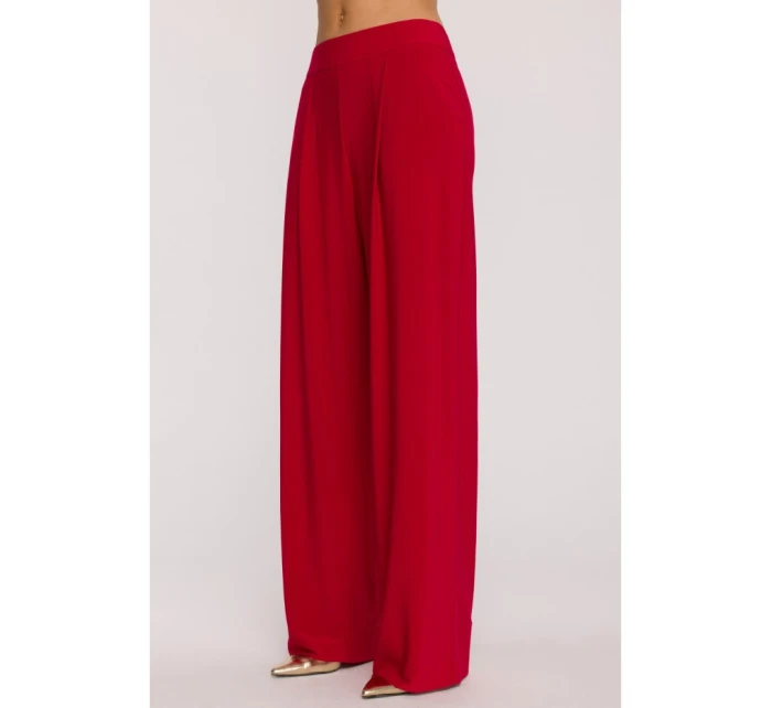 Souprava s topem a širokými kalhotami červená model 21479352 - Moe