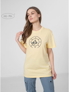 4F T-Shirt TSD011 73S Svetlo žltá