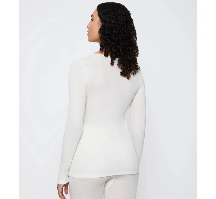 Beauty Layers LSL Top Wool - WHITE - TRIUMPH WHITE - TRIUMPH Beauty Layers LSL Top Wool - WHITE - TRIUMPH WHITE - TRIUMPH