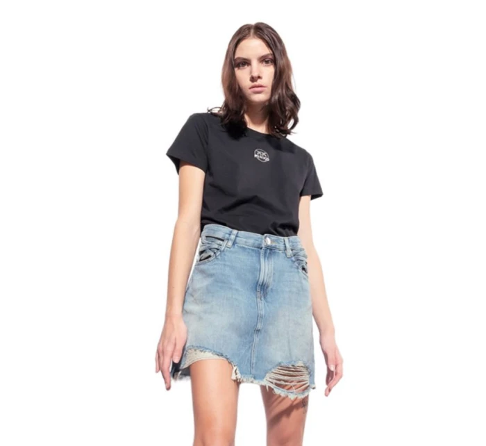 Tričko Pinko Logo Bussolotto W 100355A0KO Tričko Pinko Logo Bussolotto W 100355A0KO