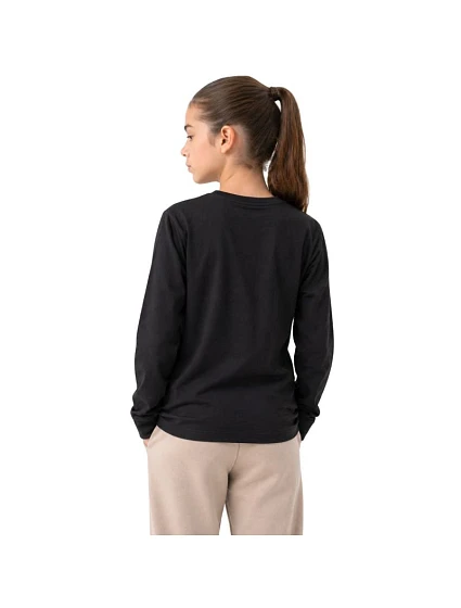 Dívčí tričko s dlouhým rukávem deep black JWMM00TLON 20S model 22151123 - 4F Dívčí tričko s dlouhým rukávem deep black JWMM00TLON 20S model 22151123 - 4F