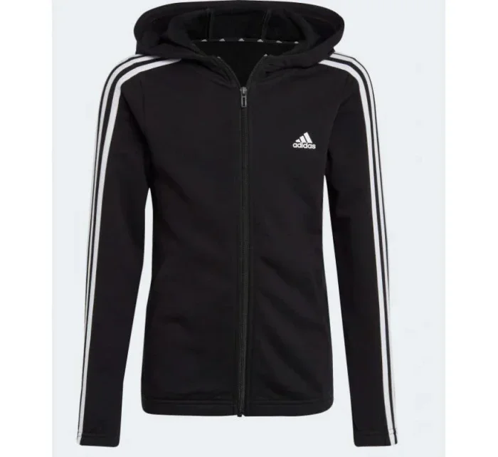 Detská mikina Essentials 3 Stripes Full-Zip Jr IC3634 - Adidas