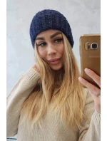 Ariana K299 tmavo modrá roll-up čiapka Ariana K299 tmavo modrá roll-up čiapka