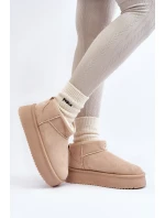 Dámské Sněhule Na Podrážce Beige model 21645981 - Boto
