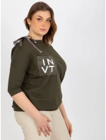 Dámska blúzka EM BZ HW 20 478.42P khaki - FPrice